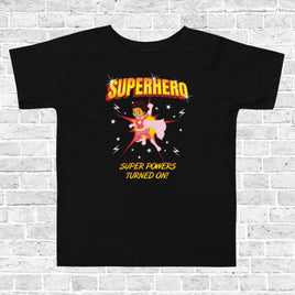 Superhero Girl-Dark, Toddler T-shirt