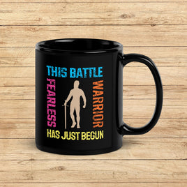 This Battle-Male, Black Glossy Mug