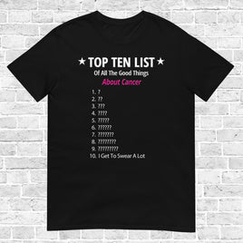 Top Ten List, T-Shirt