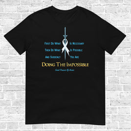 Doing The Impossible, Black T-shirt