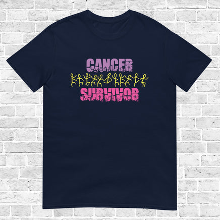 Dancing Cancer Survivor, Navy T-shirt