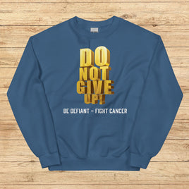 Do Not Give Up, Blue Sweatshirt